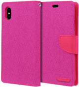 CANVAS DIARY CASE IPHONE XR PINK