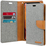 CANVAS DIARY CASE IPHONE XS MAX GREY