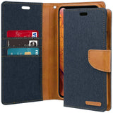 CANVAS DIARY CASE IPHONE XS MAX NAVY
