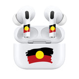 Diamond & Anchor EarPod Tattoos - AirPods Pro/Pro 2 Pro & Pro 2 / Aboriginal Flag