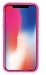DUAL LAYER PROTECTIVE CASE - IPHONE X (PINK)