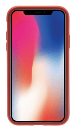 DUAL LAYER PROTECTIVE CASE - IPHONE X (RED)