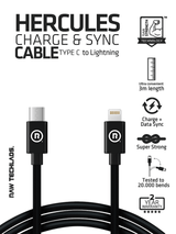 HERCULES CHARGE & SYNC TYPE C TO LIGHTNING