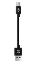 HERCULES CHARGE TO SYNC - 10CM USB TO TYPE C (BLACK)