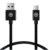 HERCULES CHARGE TO SYNC - 1M USB TO TYPE C (BLACK)