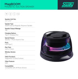 MAGBOOM LED Magnetic Speaker