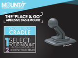 MOUNT IT Car Cradle Mounts (Single Item Only) THE PLACE & GO