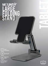 MOUNT IT Phone & Tablet Folding Stand Large / Black