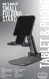 MOUNT IT Phone & Tablet Folding Stand Small / Black