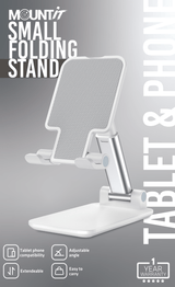 MOUNT IT Phone & Tablet Folding Stand Small / White