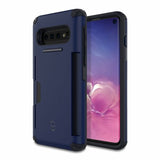 PATCHWORKS PROTECTIVE CASE CARDS STORAGE SAMSUNG S10 PLUS NAVY