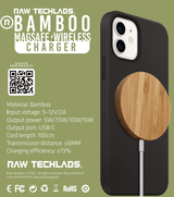RAW TECHLABS Bamboo MagSafe  Charger