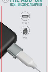 RAW TECHLABS USB to USB-C Adaptor