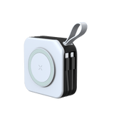 RAW TECHLABS VoltFlex 5-in-1 Universal Travel Charger WHITE