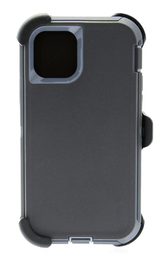 SUPERSHIELD  RUGGED CASE IPHONE 11 / 11 PRO / 11 PRO MAX Grey on Grey / iPhone 11 6.1"