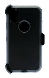 SUPERSHIELD  RUGGED CASE IPHONE X / XS / XR / XS MAX Black on Black / iPhone X/Xs