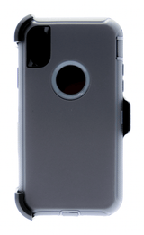 SUPERSHIELD  RUGGED CASE IPHONE X / XS / XR / XS MAX Grey on Grey / iPhone XR