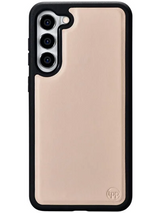 THE PERSONAL PRINT Nappa Leather Magnetic Case Samsung Galaxy S24 / Nude