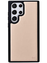 THE PERSONAL PRINT Nappa Leather Magnetic Case Samsung Galaxy S24 Ultra / Nude