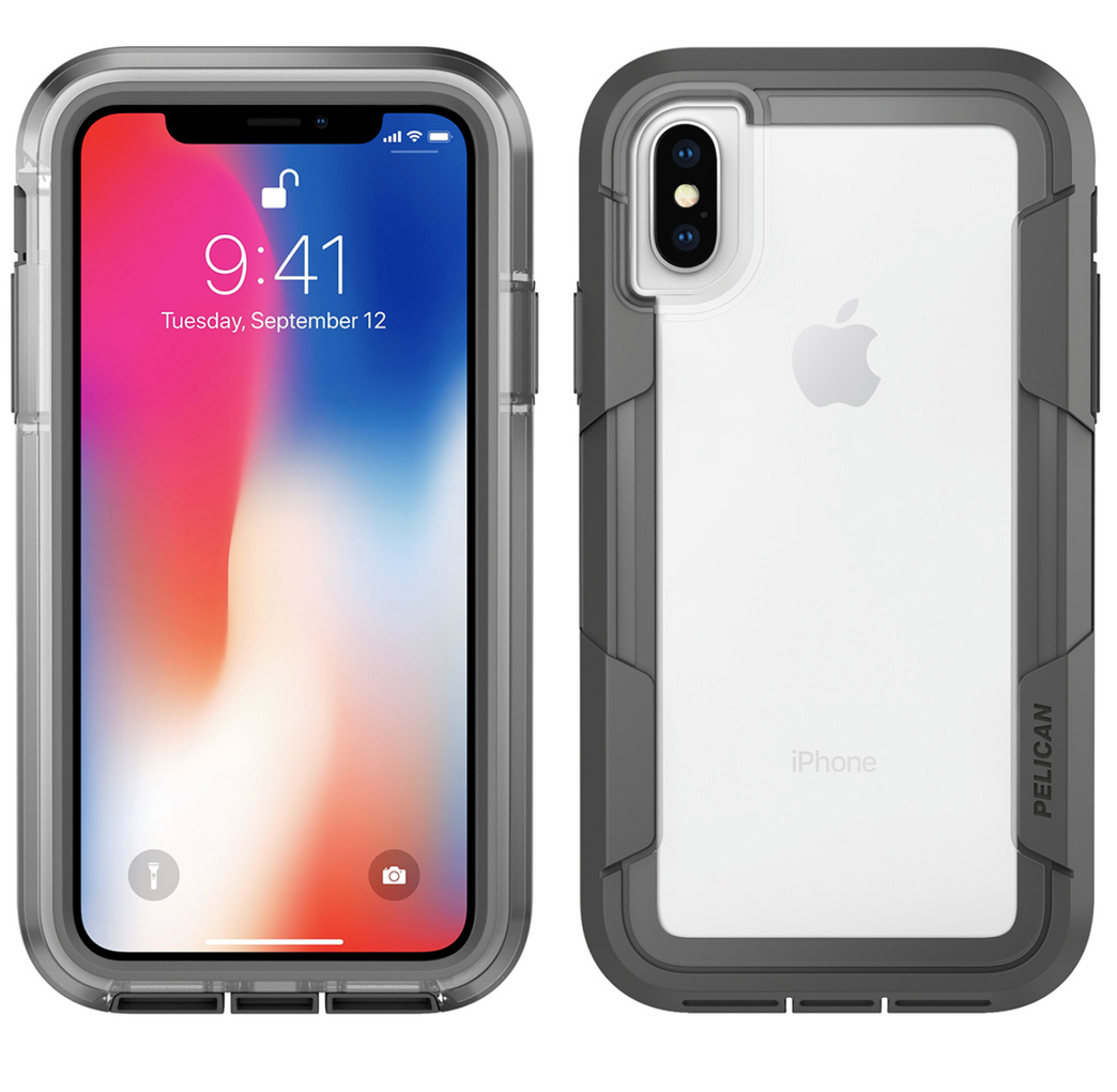 VOYAGER - IPHONE X (CLEAR/GREY)