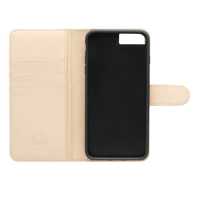 MAGNETIC WALLET CASE GENUINE NAPPA LEATHER IPHONE 6+/ 7+/ 8+