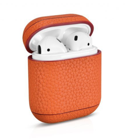 TPP GENUINE LEATHER CASE LYCHEE FOR EARPODS